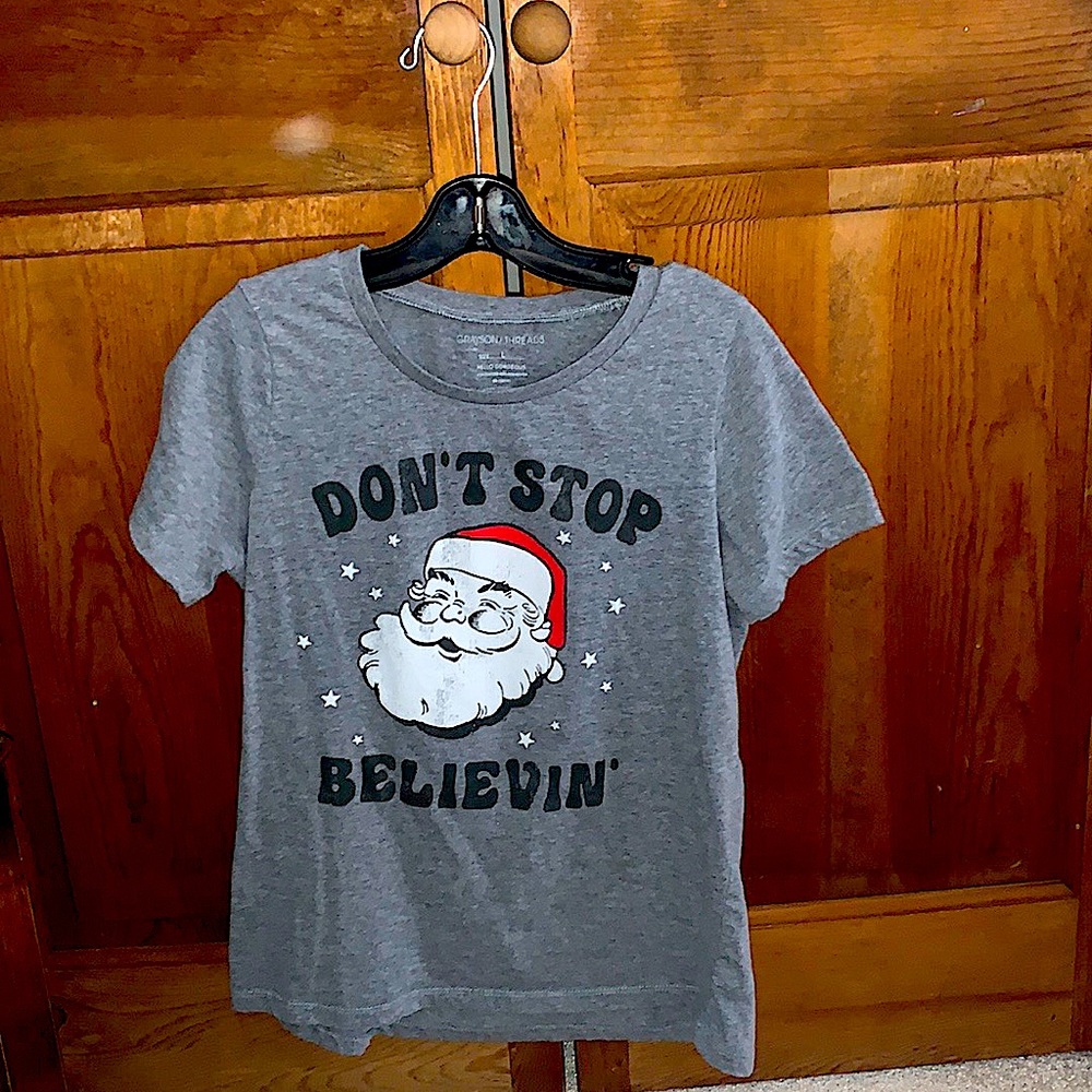 A large Grayson / Threads Christmas, Santa, t-shirt